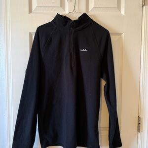 Cabela's Heavyweight Black Fleece Pullover